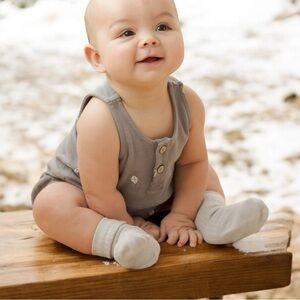 Quincy Mae Sleeveless Bubble Romper || Kites, Size 12-18 months, NWTS